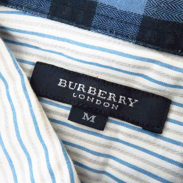 実際に弊社で買取させて頂いたBURBERRY LONDON/バーバリーロンドン テーラードジャケット/半袖シャツ M/L 2点セットの画像 2枚目