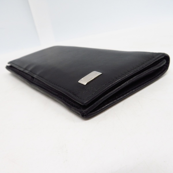 実際に弊社で買取させて頂いたdunhill/ダンヒル SIDECAR/サイドカー  レザー 二つ折り 長財布 QD1010Aの画像 2枚目