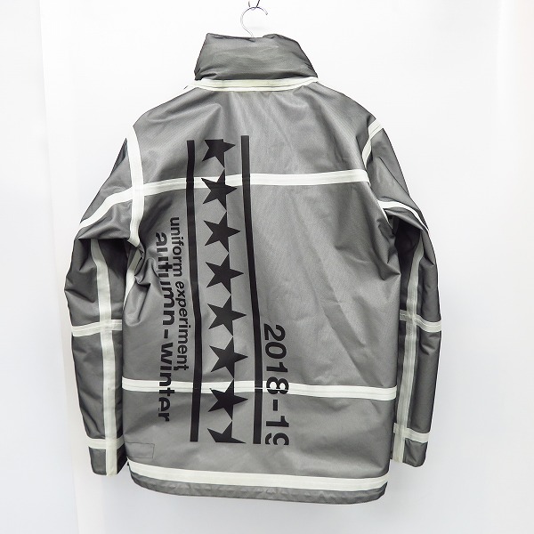 実際に弊社で買取させて頂いたユニフォームエクスペリメント 18-19AW SEAM TAPED MOUNTAIN PARKA/シームテープド マウンテンパーカー UE-189021/3の画像 5枚目