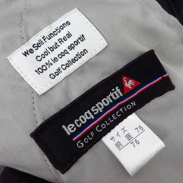 実際に弊社で買取させて頂いた【未使用】le coq sportif/ルコックスポルティフ ゴルフ ストレッチ コーデュロイパンツ QG8344/76の画像 3枚目