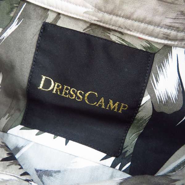 実際に弊社で買取させて頂いたDRESS CAMP/ドレスキャンプ 総柄 半袖シャツ/46の画像 2枚目