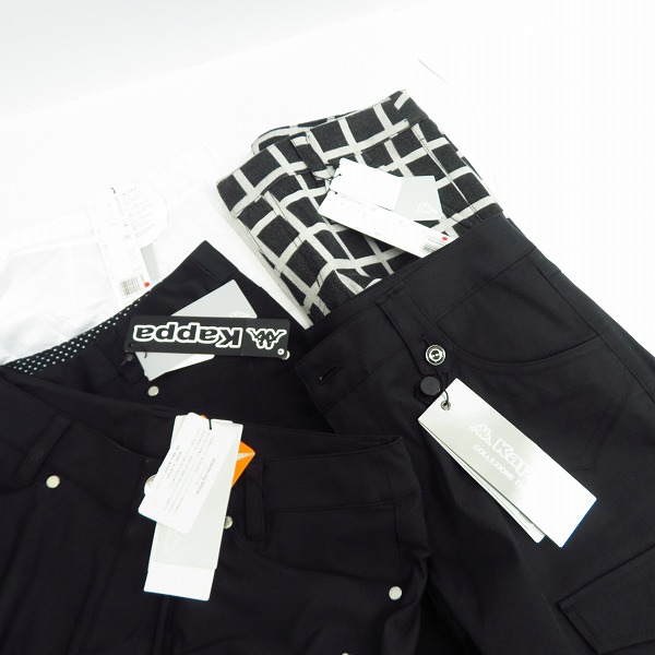 実際に弊社で買取させて頂いた【未使用】Kappa/カッパ  レディース ゴルフウエア smartecキルティングスカート/ロングパンツ等 11/L 5点セットの画像 7枚目