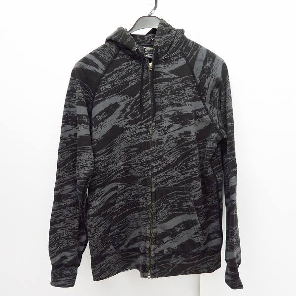 実際に弊社で買取させて頂いたBackChannel/バックチャンネル ジップアップパーカー 迷彩/L