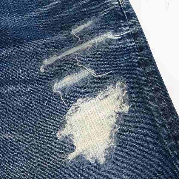 実際に弊社で買取させて頂いたBLUE BLUE/HRM/ブルーブルー/HRマーケット デニムパンツ/ストレッチパンツ 等 Size：1/31/33 3点セットの画像 8枚目