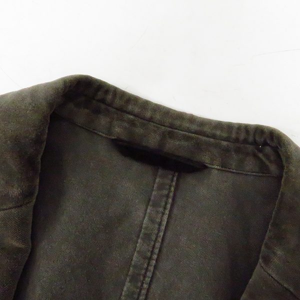 実際に弊社で買取させて頂いた【JPタグ】HUGO BOSS/ヒューゴボス 2Bテーラードジャケット/長袖カットソー 44/XL 2点セットの画像 6枚目