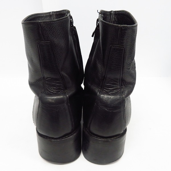 実際に弊社で買取させて頂いたalfredoBANNISTER/アルフレッドバニスター レザーブーツ サイドジップ/42の画像 1枚目