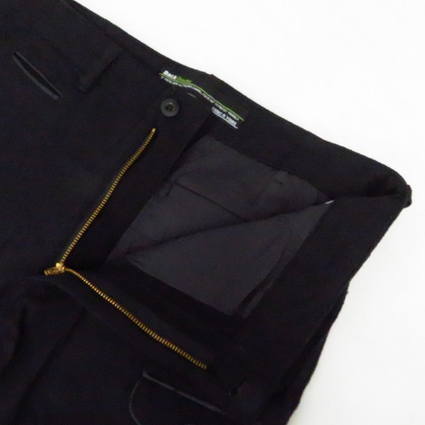 実際に弊社で買取させて頂いたBackChannel/バックチャンネル  ウールパンツ ブラック/Lの画像 2枚目
