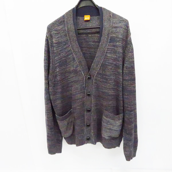 実際に弊社で買取させて頂いた【JPタグ】HUGO BOSS/ヒューゴボス BOSS ORANGE/ボスオレンジ リネンカーディガン XXXL
