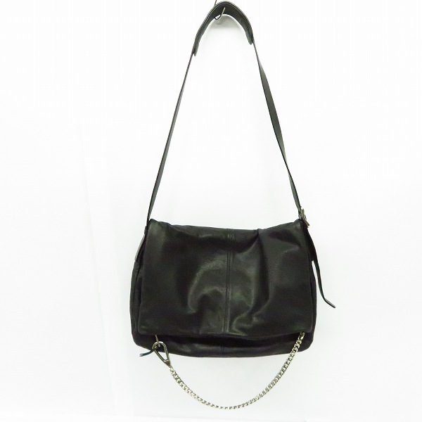 実際に弊社で買取させて頂いたJIMMY CHOO/ジミーチュウ ブラック メッセンジャー/ショルダーバッグ 