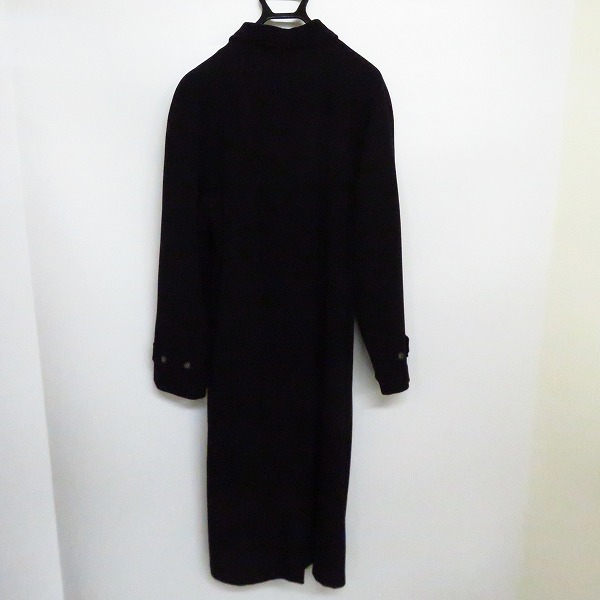 実際に弊社で買取させて頂いたGIORGIO ARMANI/ジョルジオアルマーニ ウール ロング ステンカラーコート/48の画像 1枚目