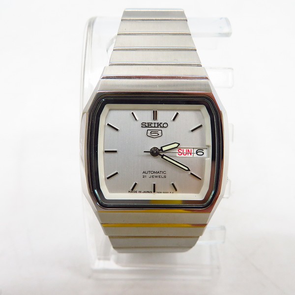実際に弊社で買取させて頂いたSEIKO/セイコー 5 DAYDATE/ファイブ デイデイト 自動巻腕時計/7S26-00R0の画像 0枚目
