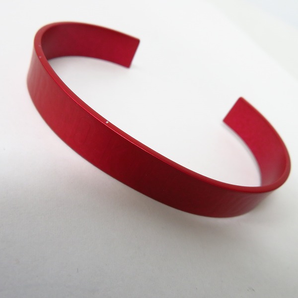 実際に弊社で買取させて頂いたroarguns/ロアーガンズ NO WAR NO KILLS NO GUNS BANGLE バングル レッド 18FGQ-25