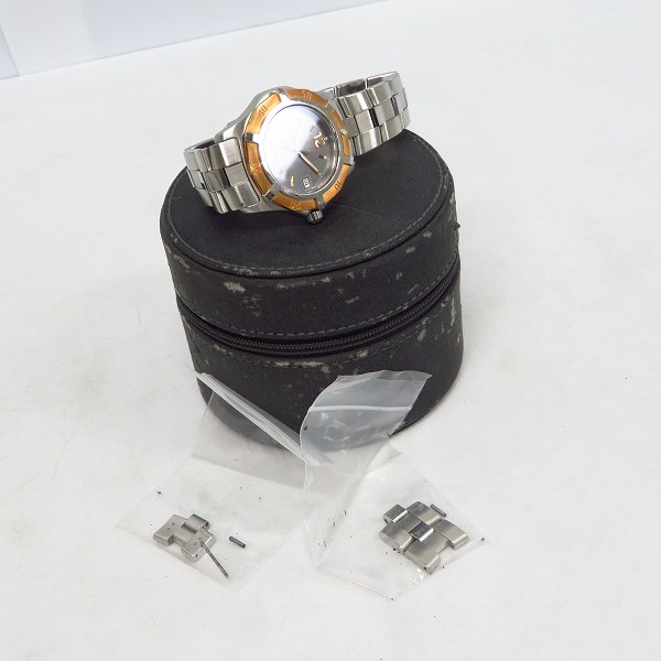 実際に弊社で買取させて頂いたTAG HEUER/タグホイヤー 2000エクスクルーシブ 腕時計 WN1151【動作未確認】の画像 4枚目