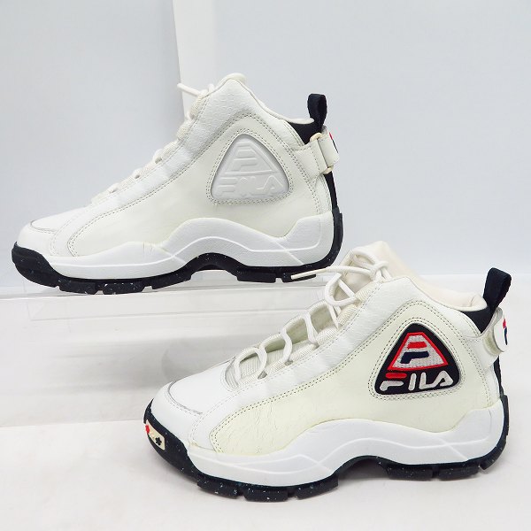 実際に弊社で買取させて頂いた【観賞用】FILA/フィラ GRANT HILL/グラントヒル バッシュ スニーカー 1-B136C-150/US7.5の画像 3枚目
