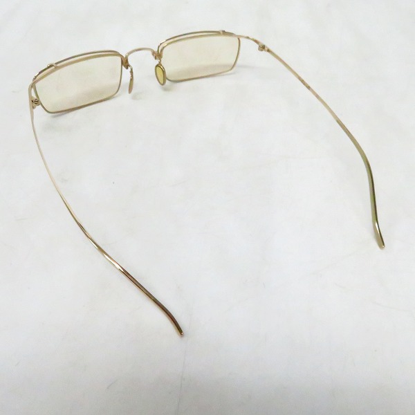 実際に弊社で買取させて頂いたChristian Roth/クリスチャンロス 度入り メガネフレーム/アイウェア CE14000GPの画像 1枚目