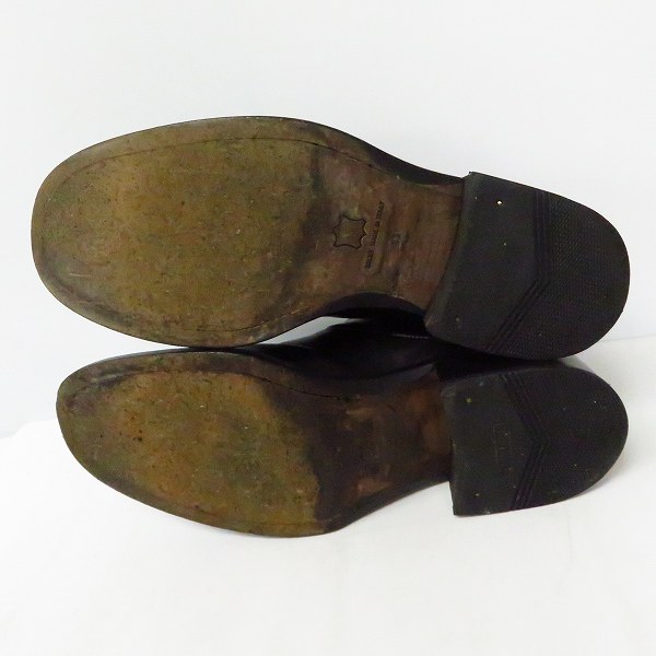 実際に弊社で買取させて頂いたalfredoBANNISTER/アルフレッドバニスター レザーブーツ サイドゴア/43の画像 2枚目