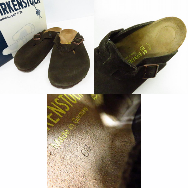 実際に弊社で買取させて頂いたBIRKENSTOCK/ビルケンシュトック モンタナ/ボストン/ピサ 等 レザーシューズ/サンダル 41/5点セットの画像 1枚目
