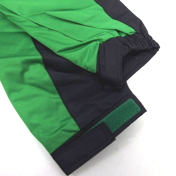 実際に弊社で買取させて頂いた【未使用】Le coq sportif/ルコック 2WAY 小雨対応 中綿ブルゾン ゴルフウェア ブラック×グリーン QG6303/Lの画像 7枚目