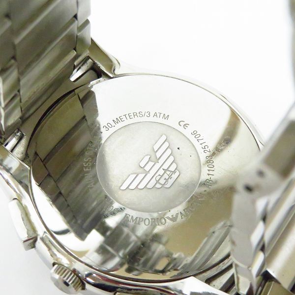 実際に弊社で買取させて頂いたEMPORIO ARMANI/エンポリオ アルマーニ VALENTE クロノグラフ腕時計の画像 3枚目