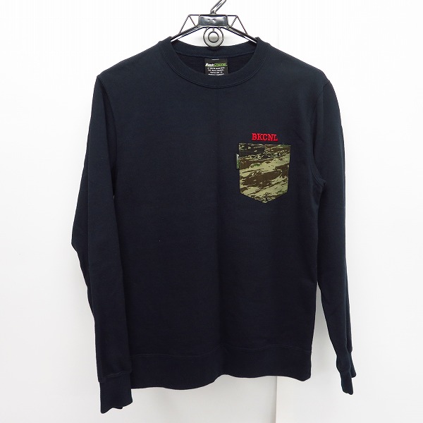実際に弊社で買取させて頂いたBackChannel/バックチャンネル 胸ポケット ロゴ クルーネック スウェット/M