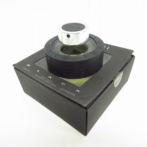 実際に弊社で買取させて頂いたBVLGARI/ブルガリ ブラック オードトワレ 香水 75ml 