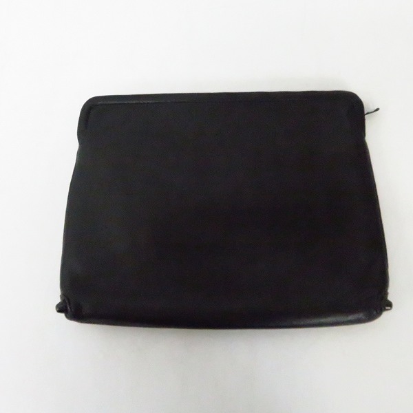 実際に弊社で買取させて頂いたato/アトウ COW HIDE/レザー ハンドル付き ブラック/14SS-AM14A-A01-BK/クラッチバッグ