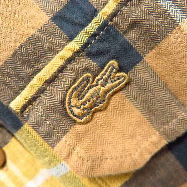 実際に弊社で買取させて頂いたLACOSTE/ラコステ 長袖シャツ/カットソー/ベルト 2/M/不明 3点セットの画像 4枚目