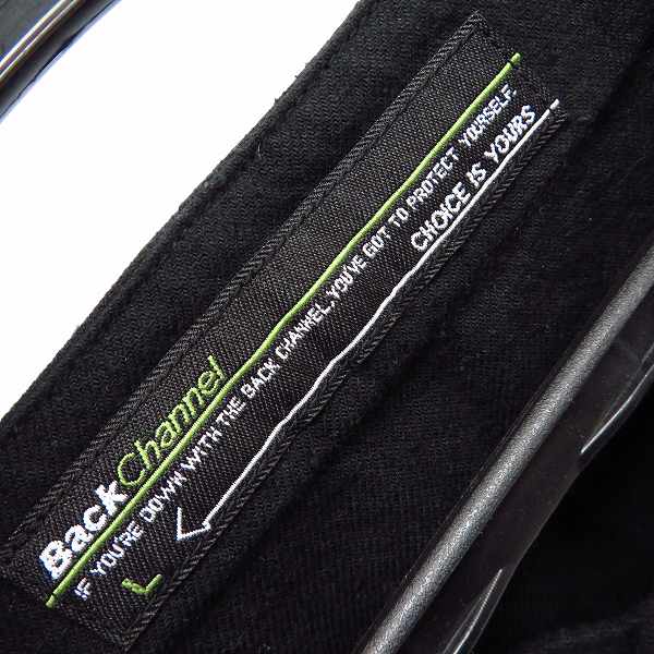 実際に弊社で買取させて頂いたBackChannel/バックチャンネル ベースボールシャツ ブラック/Lの画像 2枚目
