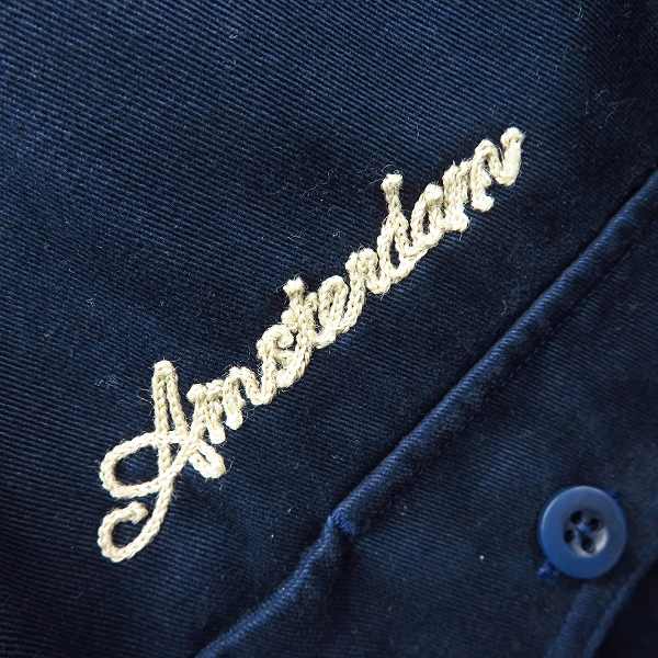 実際に弊社で買取させて頂いたBackChannel/バックチャンネル ネルシャツ amsterdamロゴ/Mの画像 3枚目