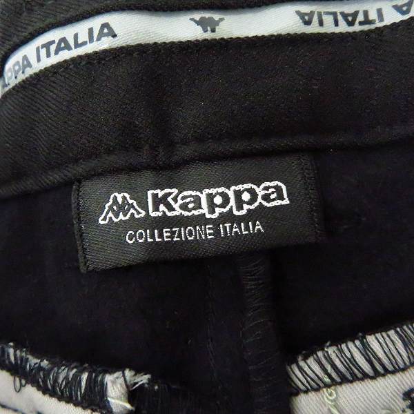 実際に弊社で買取させて頂いた【未使用】Kappa/カッパ ゴルフ ストレッチ裏起毛 防風ロングパンツ ブラック KC652PA15/Sの画像 3枚目