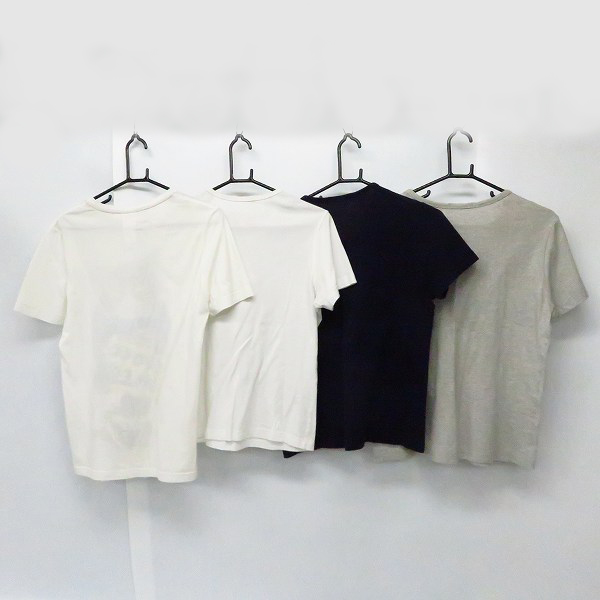 実際に弊社で買取させて頂いたLACOSTE/ラコステ ワンポイント/猫プリントTシャツ/カットソー 2/3 4点セットの画像 1枚目