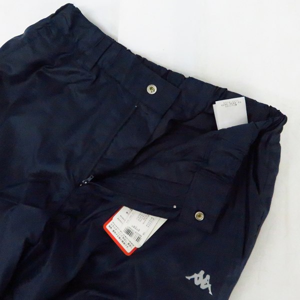 実際に弊社で買取させて頂いた【未使用】kappa/カッパ ゴルフ 千鳥格子 中綿カーゴパンツ ネイビー KG352PA46/Mの画像 2枚目