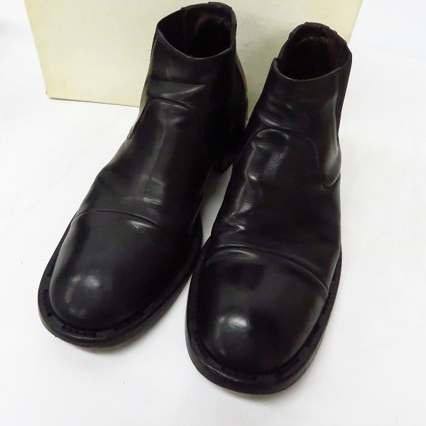 実際に弊社で買取させて頂いたalfredoBANNISTER/アルフレッドバニスター レザーブーツ サイドゴア/43