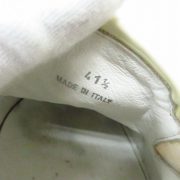 実際に弊社で買取させて頂いたIMMY CHOO/ジミーチュウ スタースタッズ スリッポン/シューズ41.5の画像 5枚目