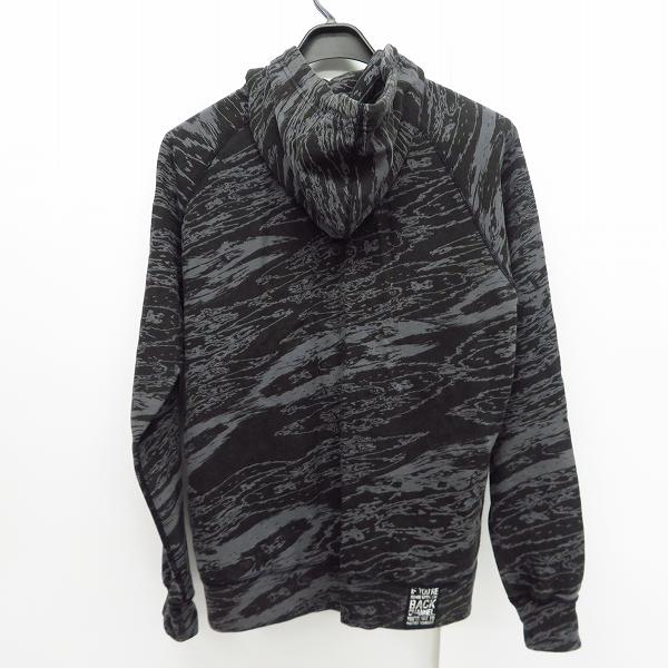 実際に弊社で買取させて頂いたBackChannel/バックチャンネル ジップアップパーカー 迷彩/Lの画像 1枚目