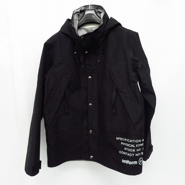 実際に弊社で買取させて頂いたユニフォームエクスペリメント 18-19AW SEAM TAPED MOUNTAIN PARKA/シームテープド マウンテンパーカー UE-189021/3