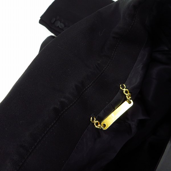 実際に弊社で買取させて頂いたDRESS CAMP/ドレスキャンプ テーラードジャケット ブラック/48の画像 6枚目