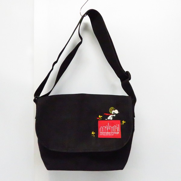 実際に弊社で買取させて頂いたManhattan Portage/マンハッタンポーテージxPEANUTS 65周年コラボ メッセンジャーバッグの画像 3枚目