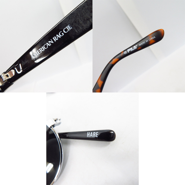 実際に弊社で買取させて頂いた【おまとめ/6点】HARE/ハレ FILA/フィラ他 眼鏡/メガネ/サングラスの画像 3枚目