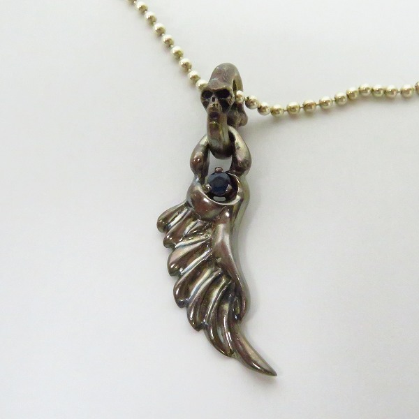 実際に弊社で買取させて頂いたTHIRTEEN DESIGNS/サーティーンデザインズ ウイング/フェザー ネックレスの画像 1枚目