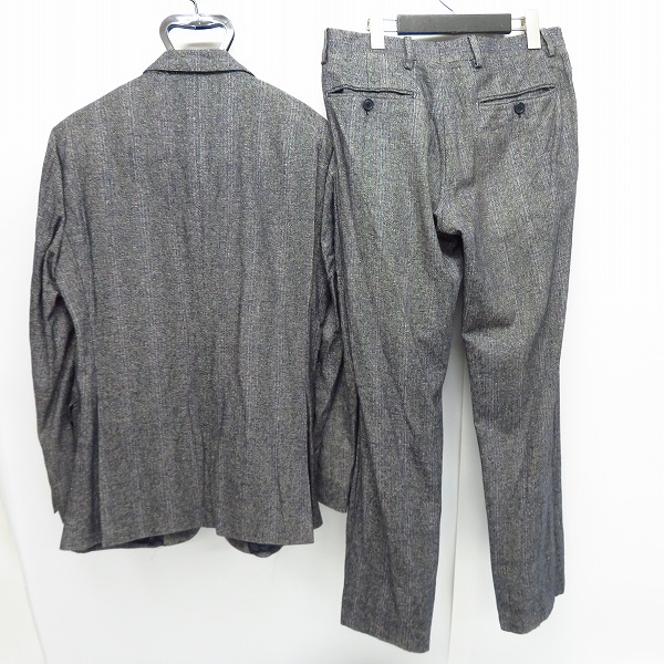 実際に弊社で買取させて頂いたETRO/エトロ ウール/シルク 2ボタン テーラードジャケット/パンツ スーツ セットアップ/ネクタイ   Size：46の画像 1枚目