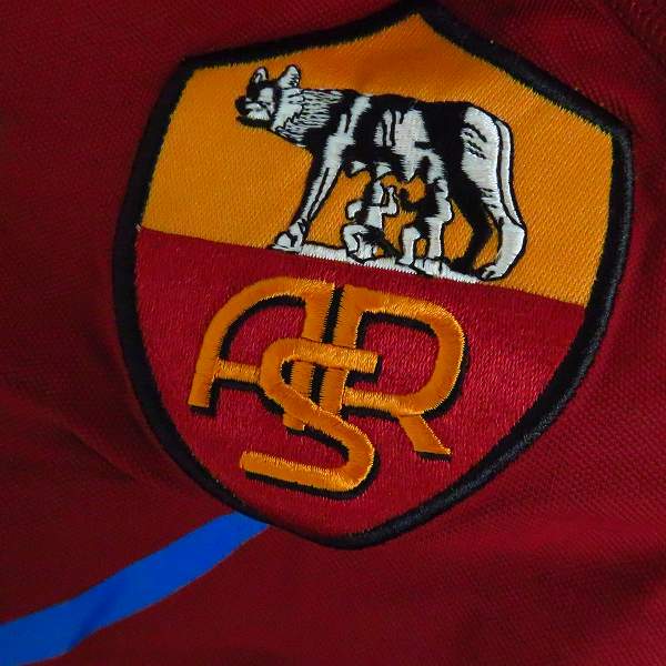 実際に弊社で買取させて頂いたkappa/カッパ ASローマ ユニフォーム ローマ 長袖 ユニフォーム ホーム/ビジター 2点セットの画像 3枚目