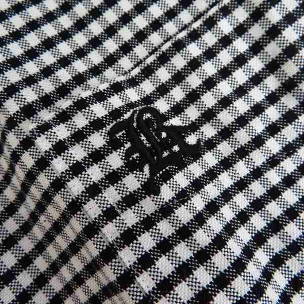 実際に弊社で買取させて頂いたBackChannel/バックチャンネル ギンガム チェック シャツ 長袖 Mの画像 3枚目