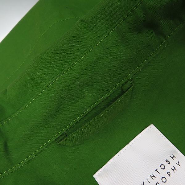 実際に弊社で買取させて頂いたMACKINTOSH PHILOSOPHY/マッキントッシュ フィロソフィー フード付き コート H5A03-700-70/38の画像 6枚目