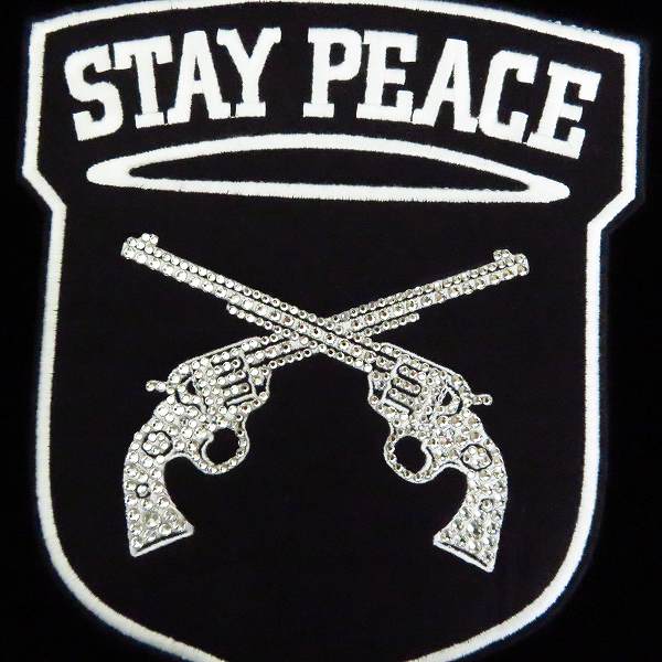 実際に弊社で買取させて頂いたroarguns/ロアーガンズ K's別注 ベルベット コーチジャケット ブラック 18FGB-02KS/2の画像 4枚目