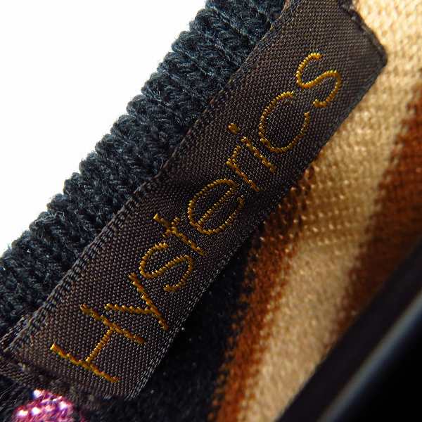 実際に弊社で買取させて頂いたHYSTERICS/ヒステリックス レディース ラメ/ボーダー 長袖 ニット/セーター 3NS-1640/Fの画像 2枚目