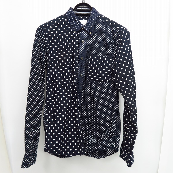 UE/ユニフォームエクスペリメント DOT BROAD MULTI MIX B.D SHIRT  