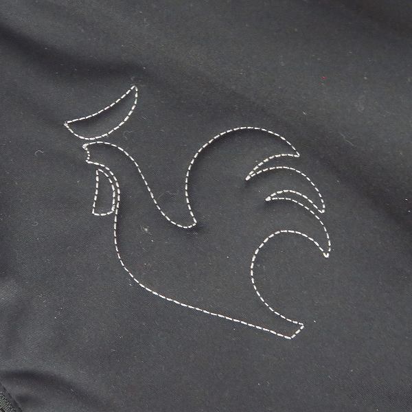 実際に弊社で買取させて頂いた【未使用】Le coq sportif/ルコック 撥水・ストレッチ フルジップダウンブルゾン ゴルフウェア QG6306 ブラック/Lの画像 3枚目