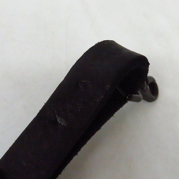 実際に弊社で買取させて頂いたBACKLASH/バックラッシュ ダブルショルダーフルタンニン製品染めウエストホルダーバッグの画像 5枚目