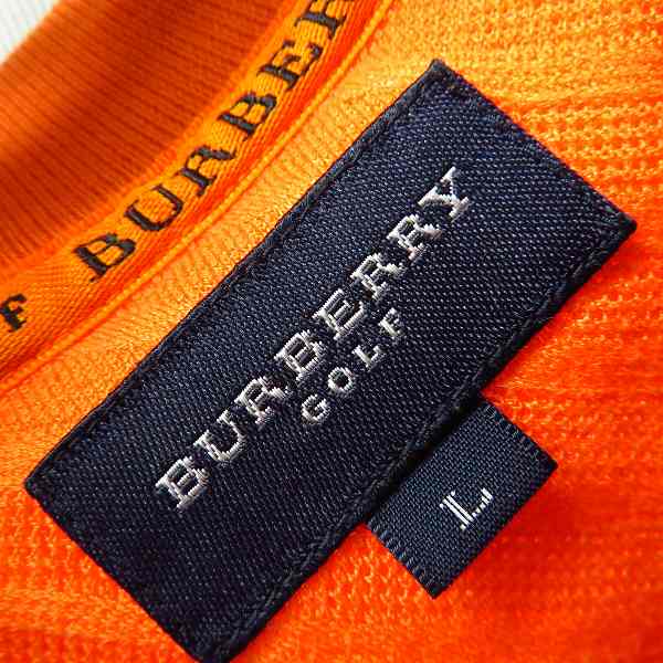 実際に弊社で買取させて頂いたBURBERRY GOLF/バーバリーゴルフ 半袖ポロシャツ ロゴ刺繍/L 2点セットの画像 2枚目
